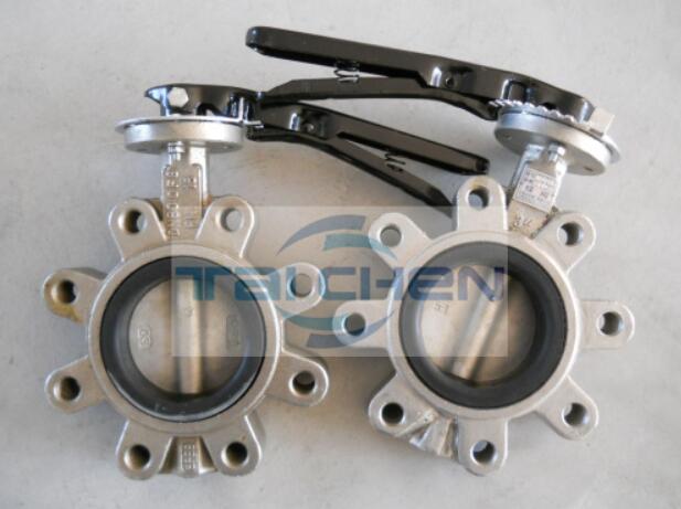 不銹鋼凸耳蝶閥圖片