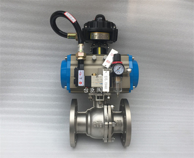 ZSHO氣動Ｏ型切斷球閥圖片