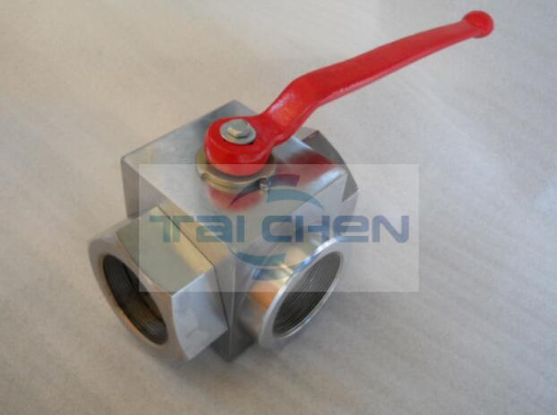 內螺紋超高壓三通球閥照片 鍛造三通球閥圖紙