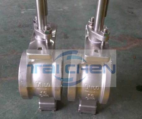 對夾式不銹鋼V型球閥 對夾式不銹鋼V型球閥