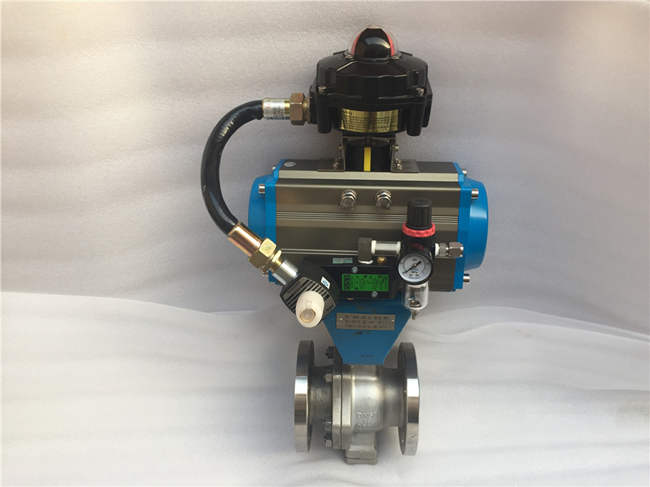 防爆氣動球閥圖片