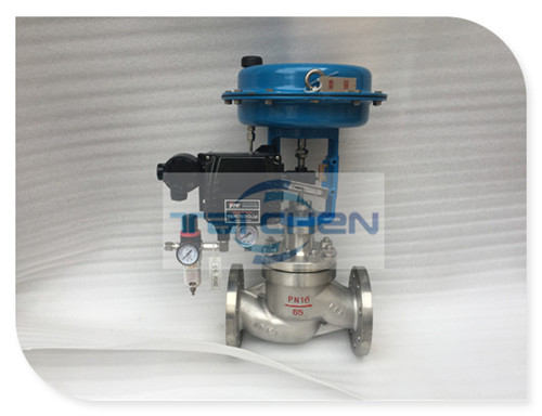 氣動(dòng)薄膜調(diào)節(jié)閥現(xiàn)場(chǎng)產(chǎn)品圖 氣動(dòng)薄膜調(diào)節(jié)閥現(xiàn)場(chǎng)產(chǎn)品圖