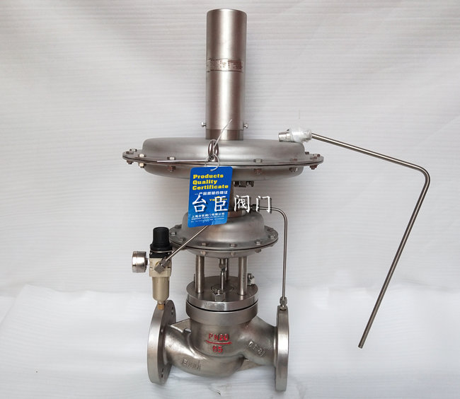 全不銹鋼帶指揮器操作式自力式調(diào)節(jié)閥
