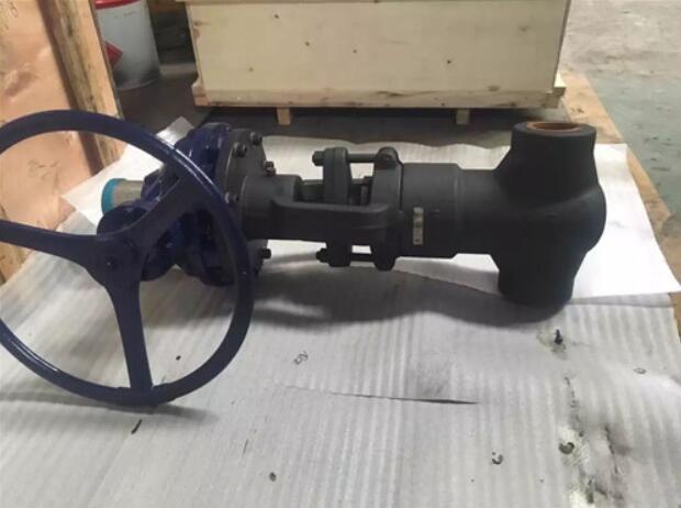 自密封承插焊閘閥實物圖 美標(biāo)高壓鍛鋼閘閥圖紙